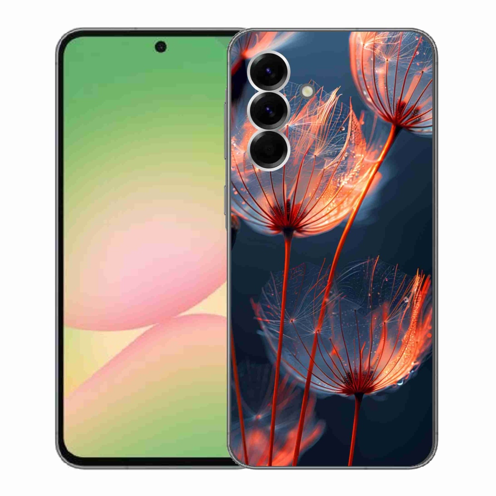 Zselés borítás mmCase Samsung Galaxy A56 5G - világító pehely