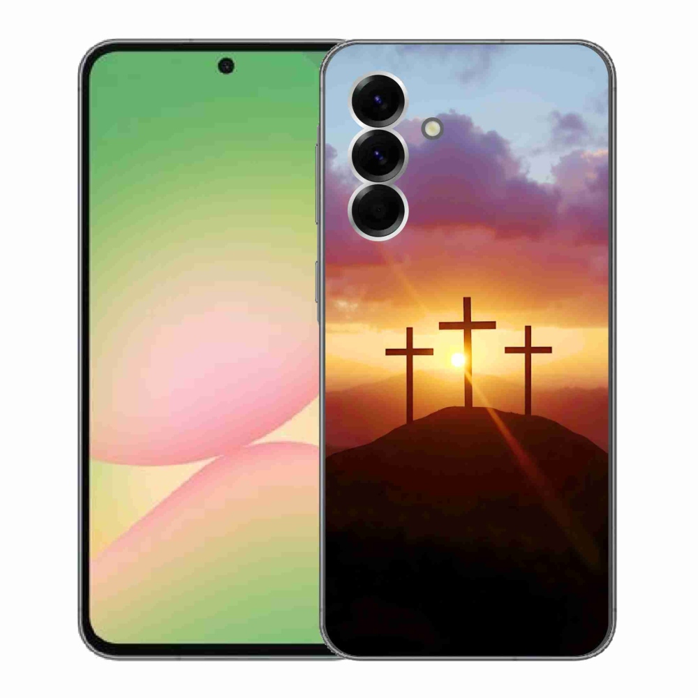 Gél borítás mmCase Samsung Galaxy A56 5G - három kereszt