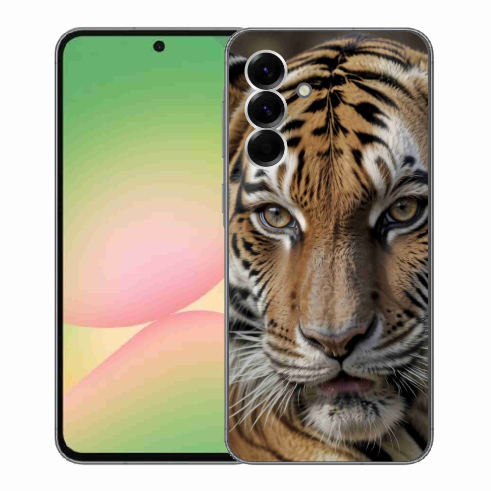 Zselés borítás mmCase Samsung Galaxy A56 5G - tigris nézet