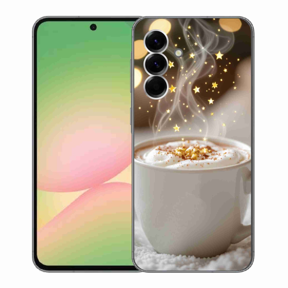 Gél borítás mmCase Samsung Galaxy A56 5G - Karácsonyi forró ital