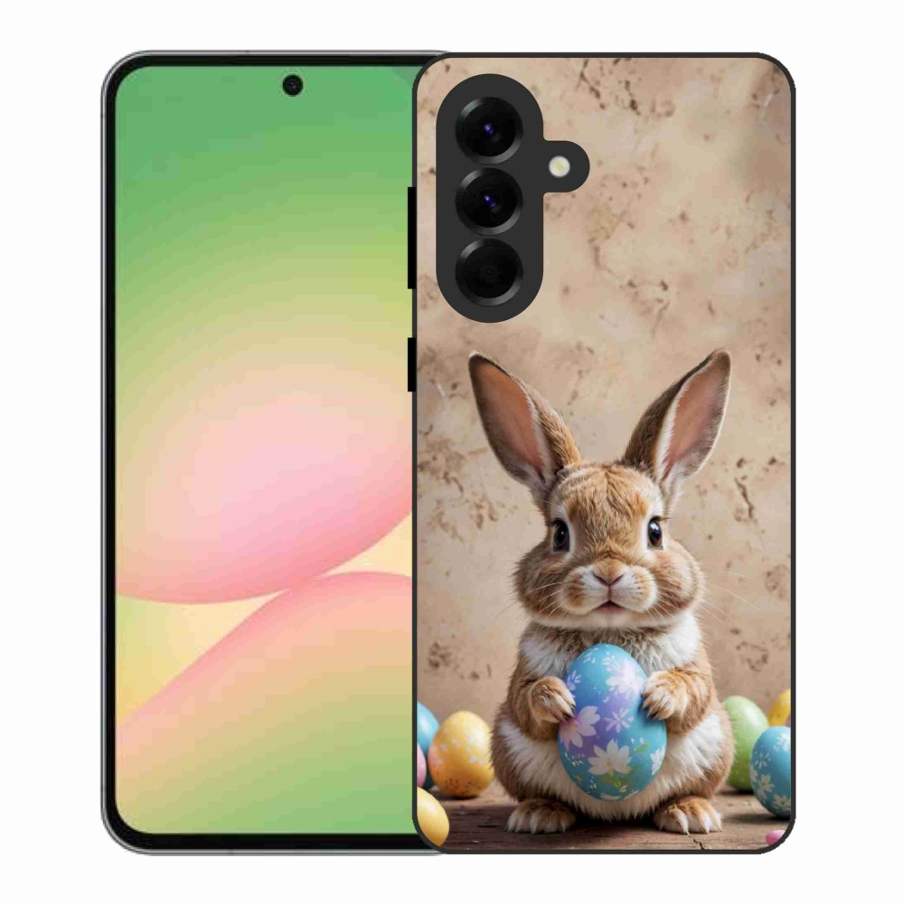Zselés borítás mmCase Samsung Galaxy A56 5G - Húsvéti nyuszi
