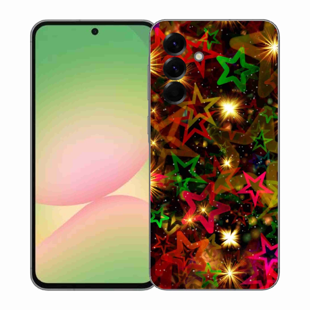 Gél borítás mmCase Samsung Galaxy A57 5G - színes csillagok