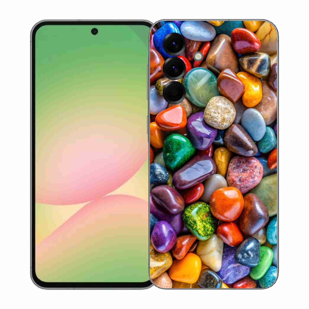 Zselés borítás mmCase Samsung Galaxy A57 5G - színes strasszkövekhez