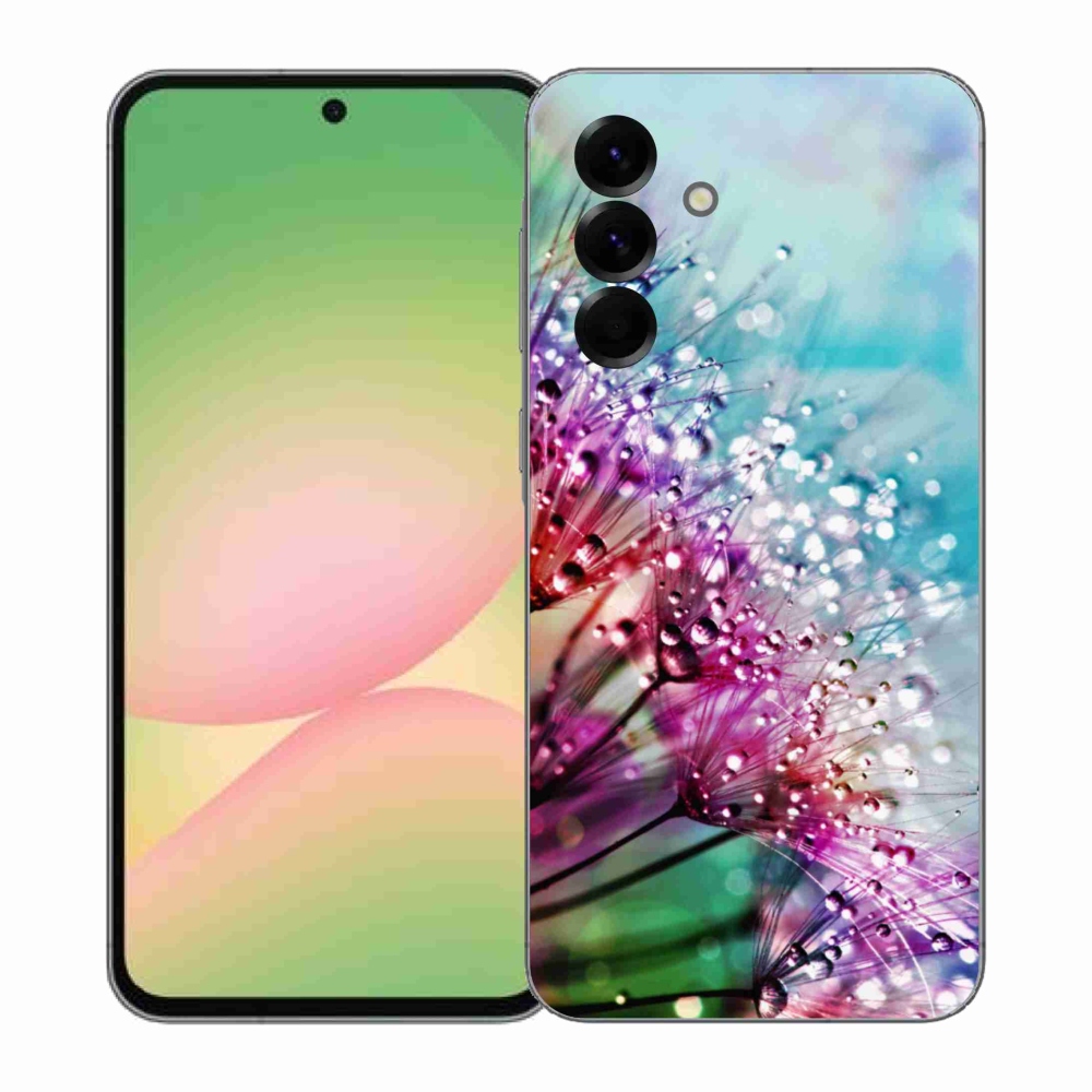 Gél borítás mmCase Samsung Galaxy A57 5G - színes virágokhoz