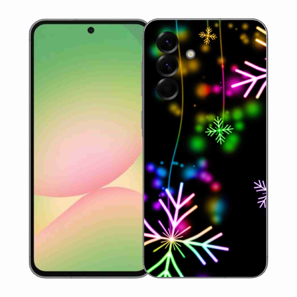 Zselés borítás mmCase Samsung Galaxy A57 5G - színes pelyhekhez