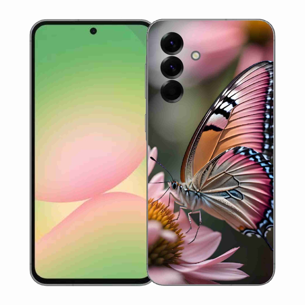 Zselés borítás mmCase Samsung Galaxy A57 5G - színes pillangó