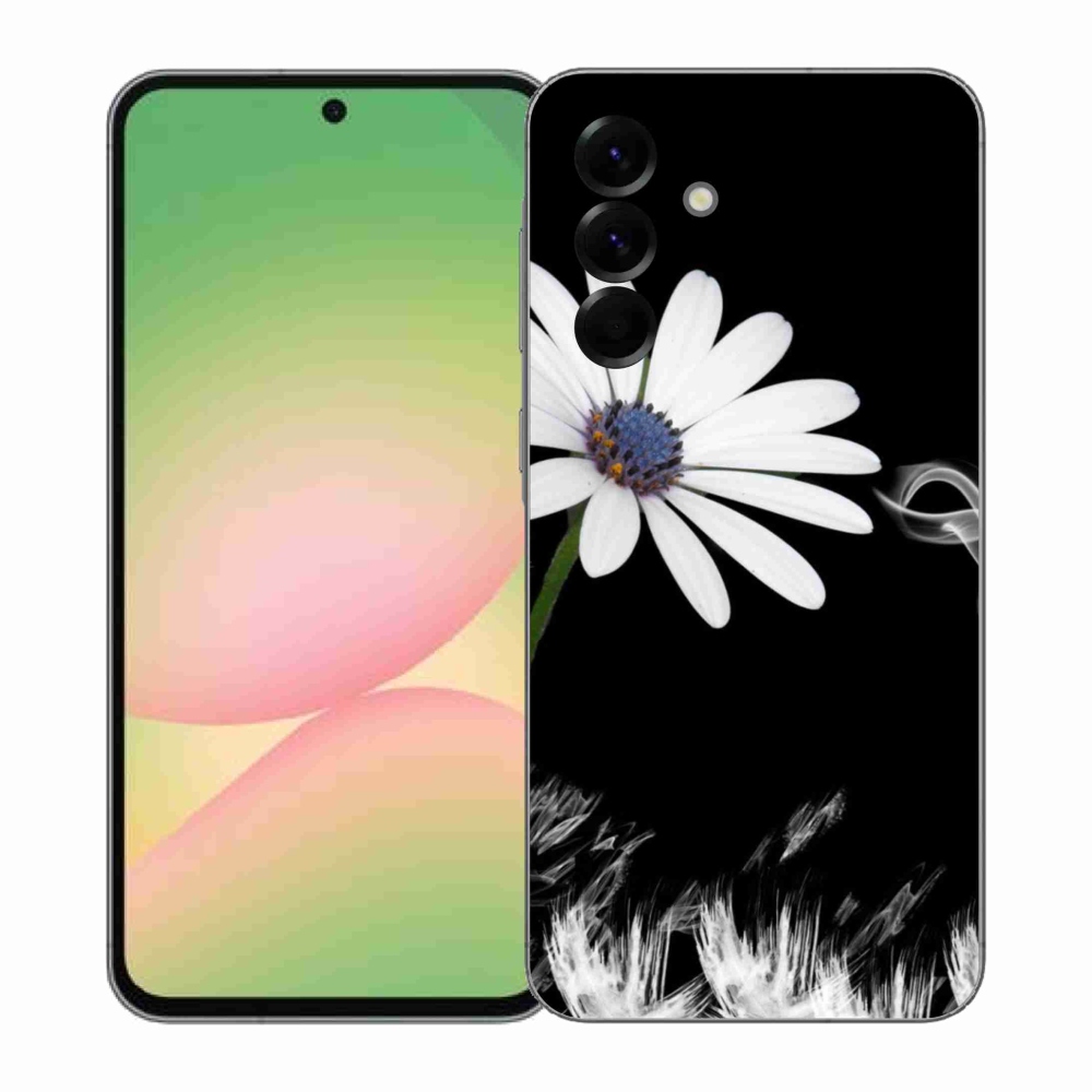 Gél védőhuzat mmCase Samsung Galaxy A57 5G - fehér virág