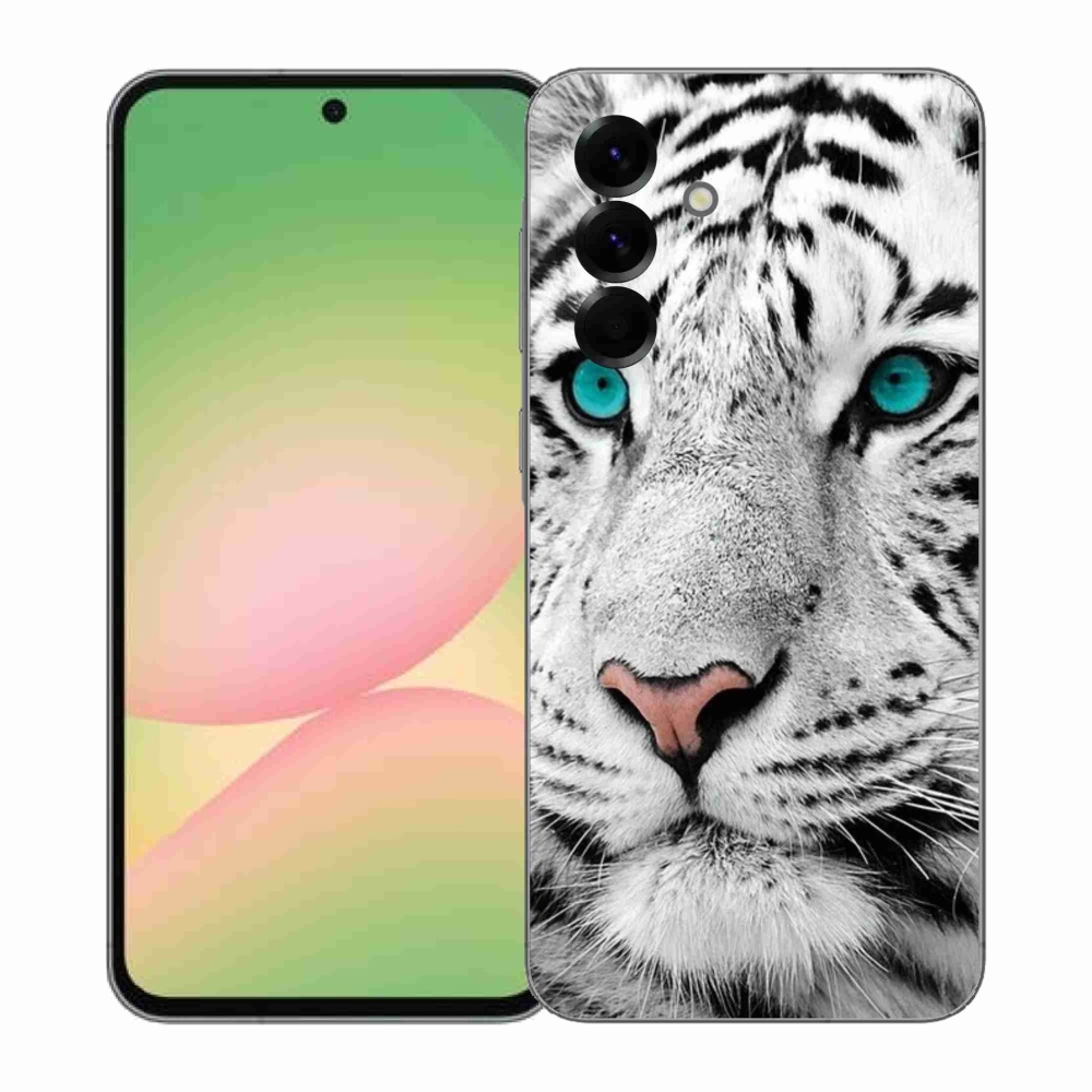 Zselés borítás mmCase Samsung Galaxy A57 5G - fehér tigris