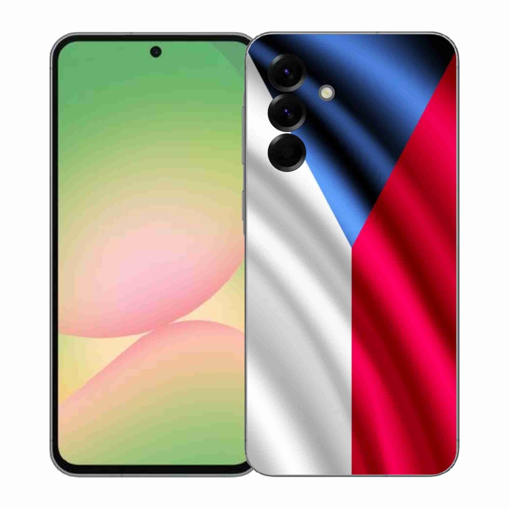 Zselés borítás mmCase Samsung Galaxy A57 5G - cseh zászlóhoz