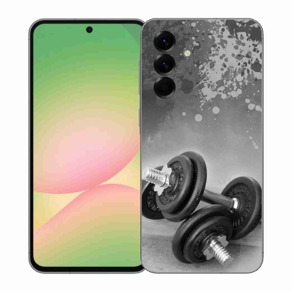 Zselés borítás mmCase Samsung Galaxy A57 5G készülékhez - súlyzók 1