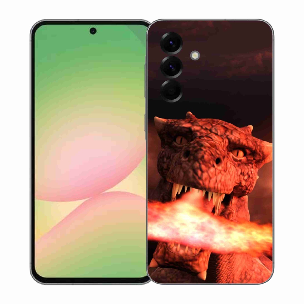 Zselés borítás mmCase Samsung Galaxy A57 5G - sárkány