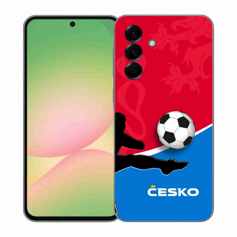 Gél borítás mmCase Samsung Galaxy A57 5G - futball Csehország 2