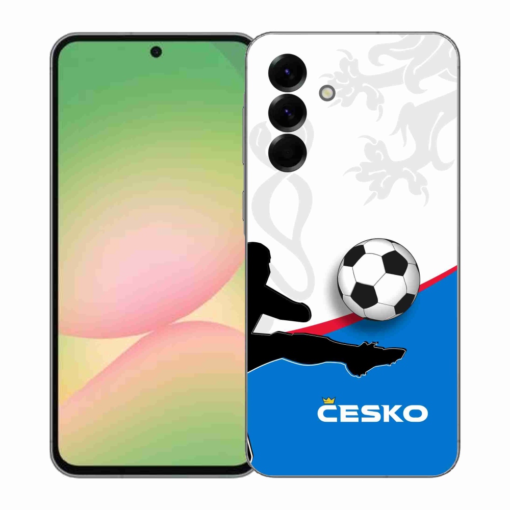 Gél borítás mmCase Samsung Galaxy A57 5G - futball Csehország 3