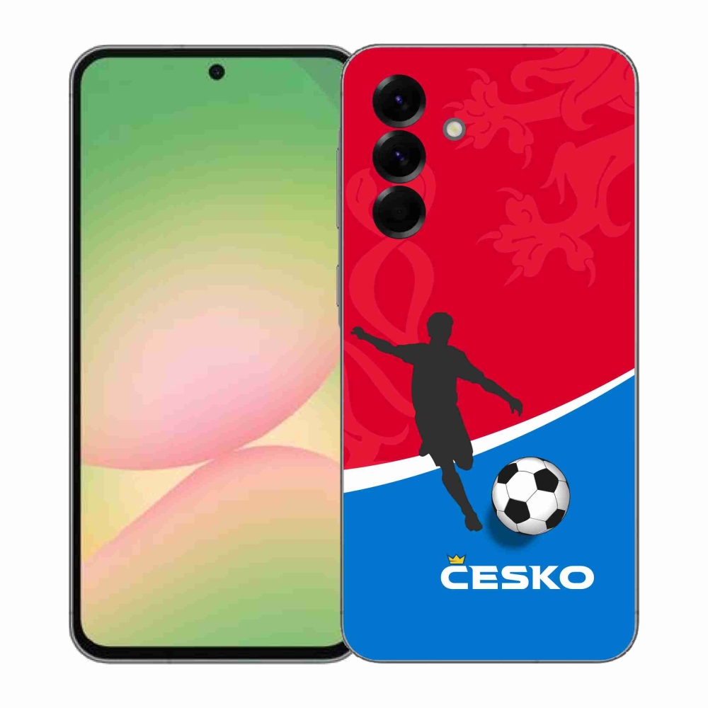 Gél védőhuzat mmCase Samsung Galaxy A57 5G - foci Csehország