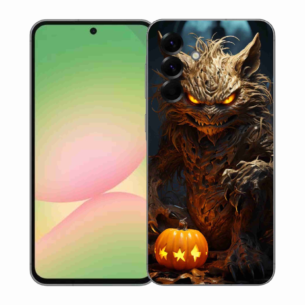 Gél borítás mmCase Samsung Galaxy A57 5G - Halloween szörny - Samsung Galaxy A57 5G - Halloween szörny