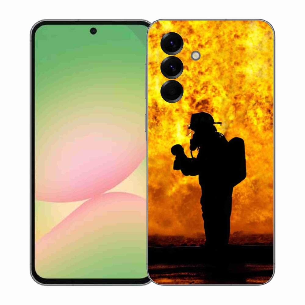 Gél borítás mmCase Samsung Galaxy A57 5G - tűzoltó számára