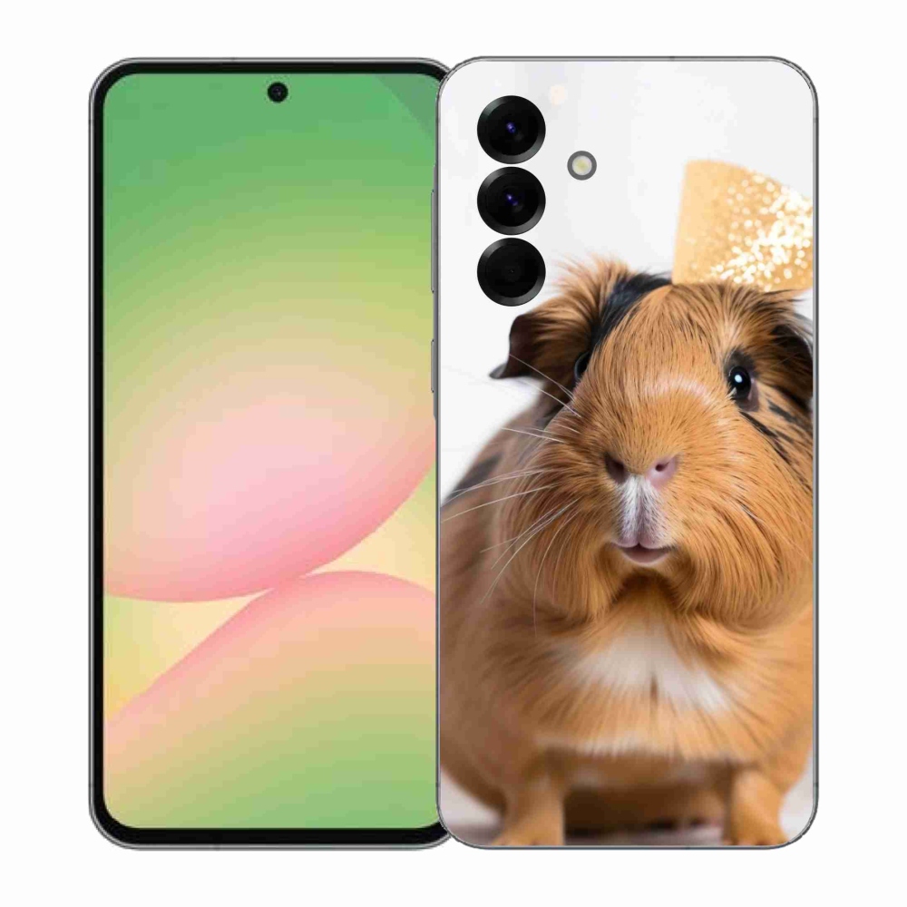 Zselés borítás mmCase Samsung Galaxy A57 5G - barna tengerimalachoz