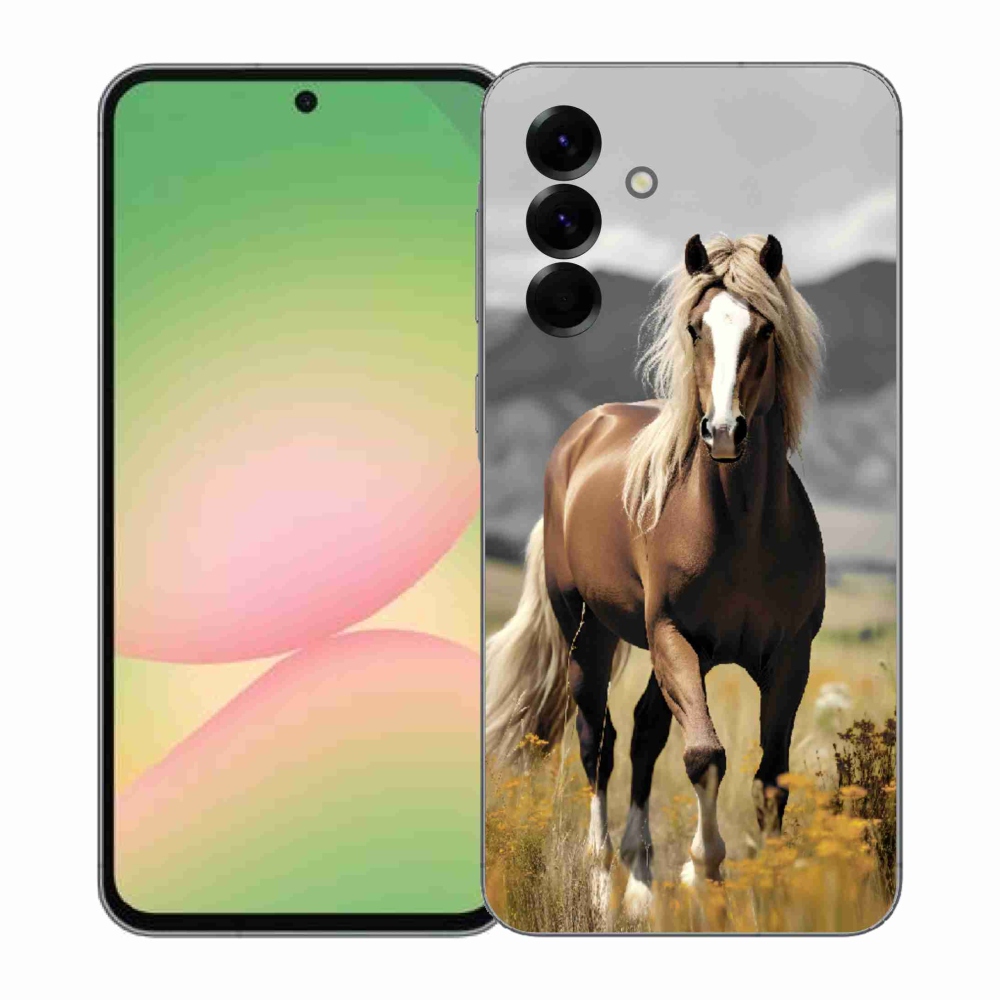 Zselés borítás mmCase Samsung Galaxy A57 5G - barna ló 1