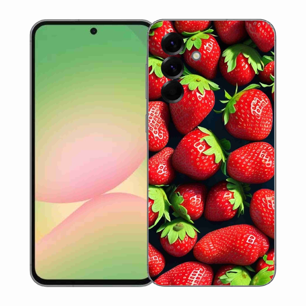 Gél védőhuzat mmCase Samsung Galaxy A57 5G - eper