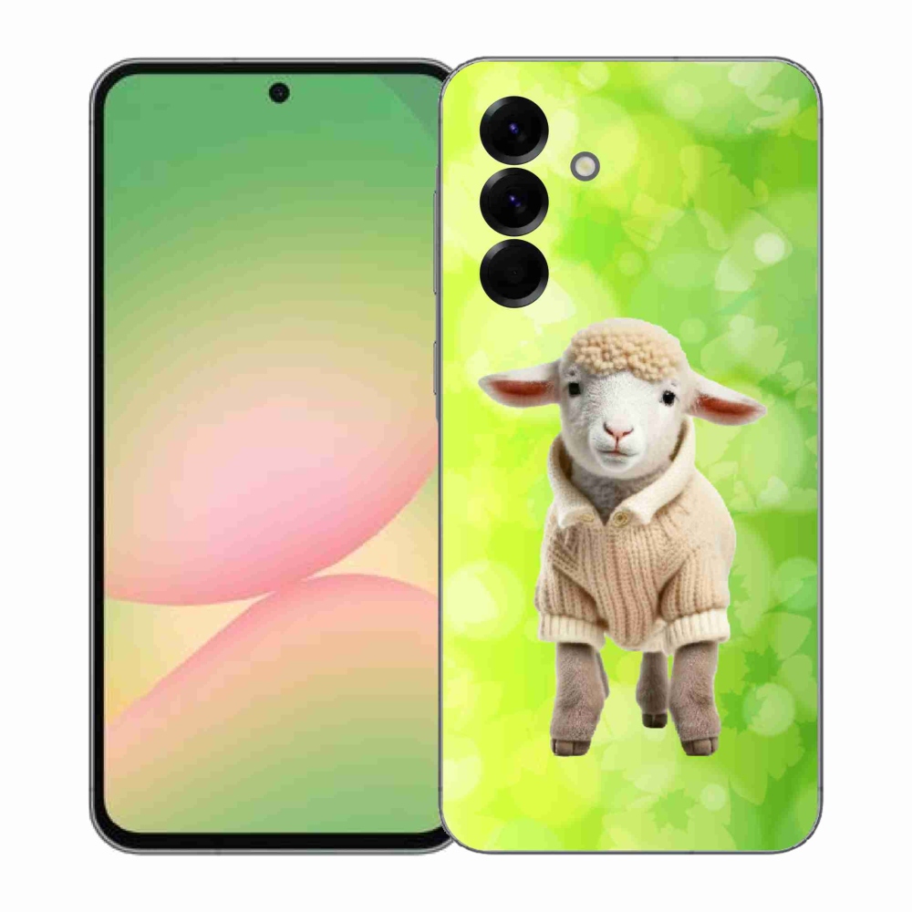 Zselés borítás mmCase Samsung Galaxy A57 5G - bárány pulóverben