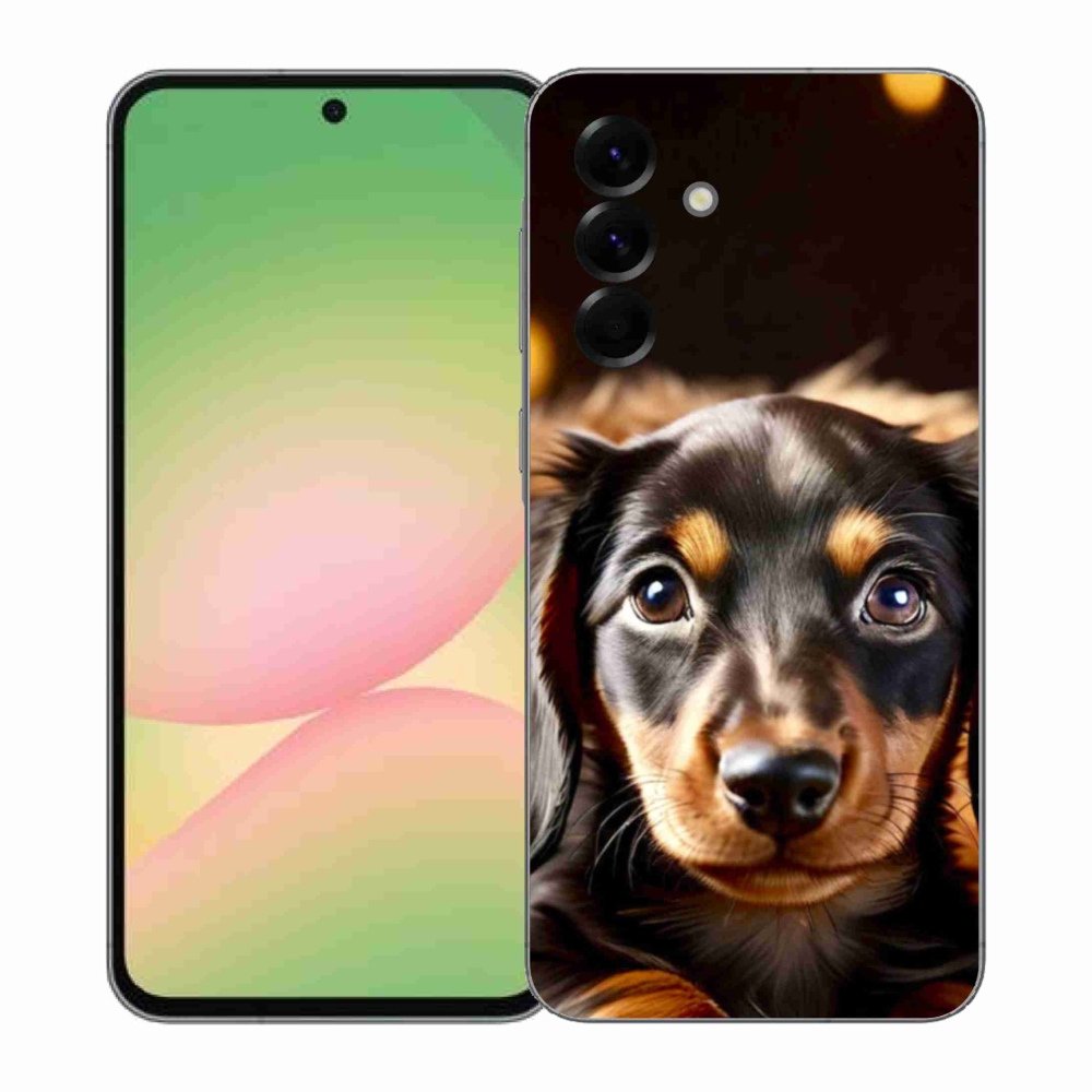 Zselés borítás mmCase Samsung Galaxy A57 5G - tacskóhoz