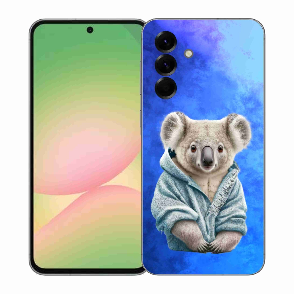 Zselés borítás mmCase Samsung Galaxy A57 5G - koala pulóverben