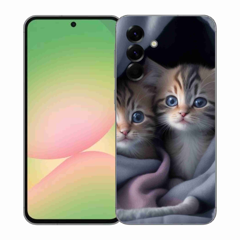 Gél védőburkolat mmCase Samsung Galaxy A57 5G - cat duo 2 számára
