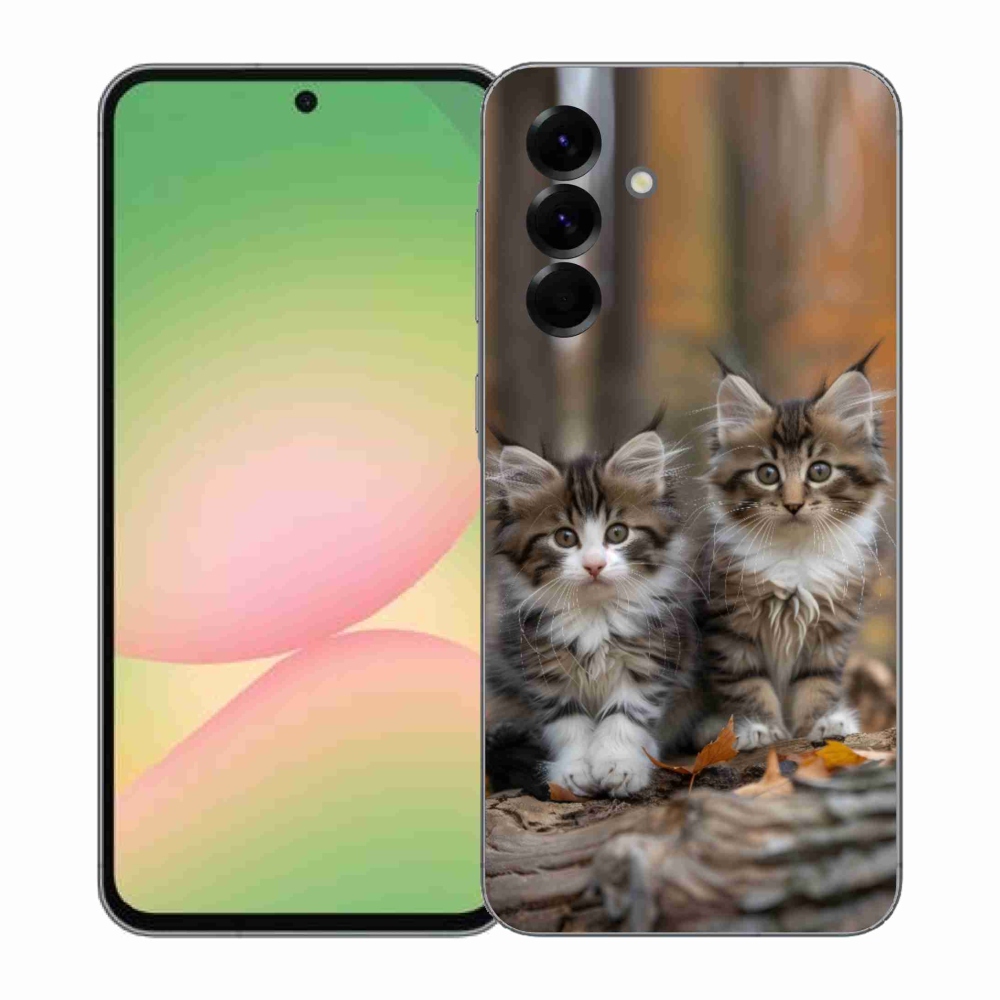 Zselés borítás mmCase Samsung Galaxy A57 5G - cat duo 3