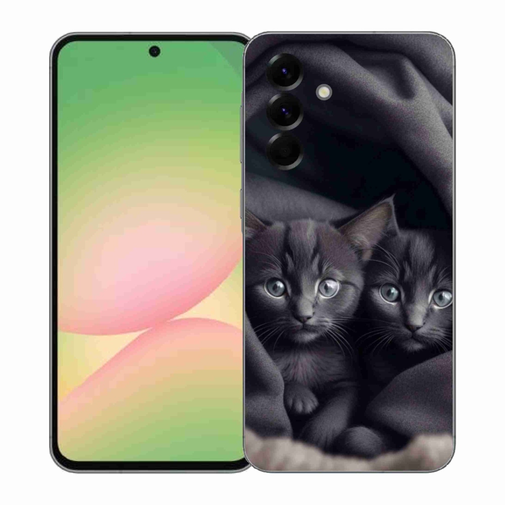 Zselés borítás mmCase Samsung Galaxy A57 5G - cat duo számára