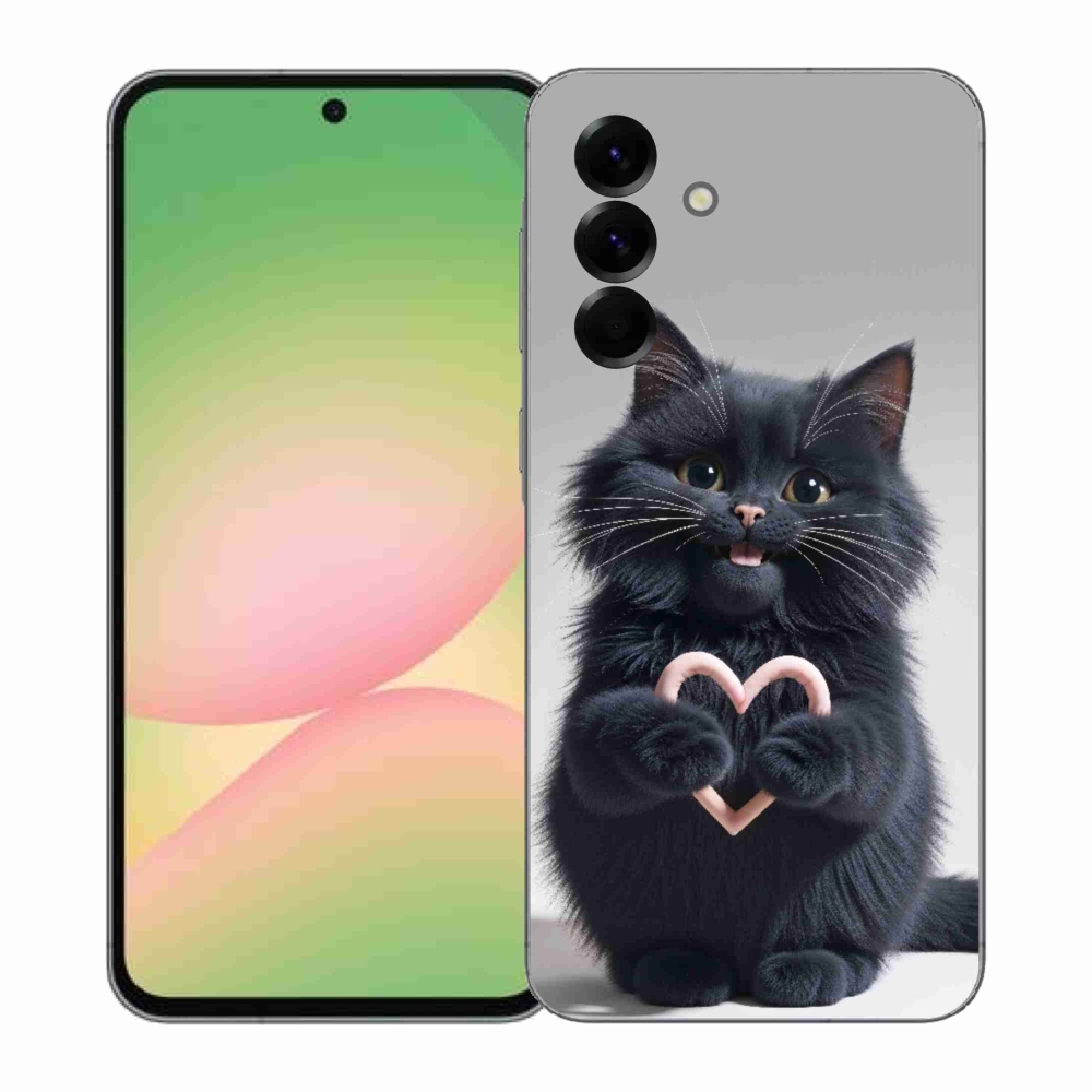 Gél borítás mmCase Samsung Galaxy A57 5G - macskaszerelem 3