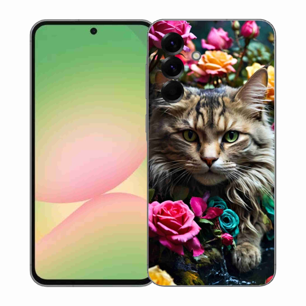 Zselés borítás mmCase Samsung Galaxy A57 5G - macskaszem nézet 2