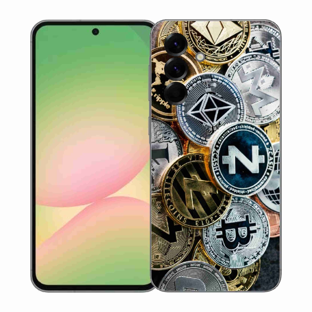 Gél borítás mmCase Samsung Galaxy A57 5G - kriptovalutákhoz
