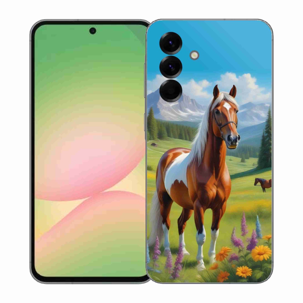 Zselés borítás mmCase Samsung Galaxy A57 5G - ló a réten