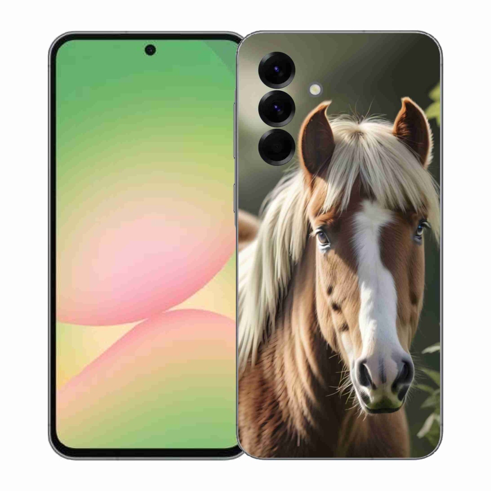 Zselés borítás mmCase Samsung Galaxy A57 5G - ló könnyű sörénnyel