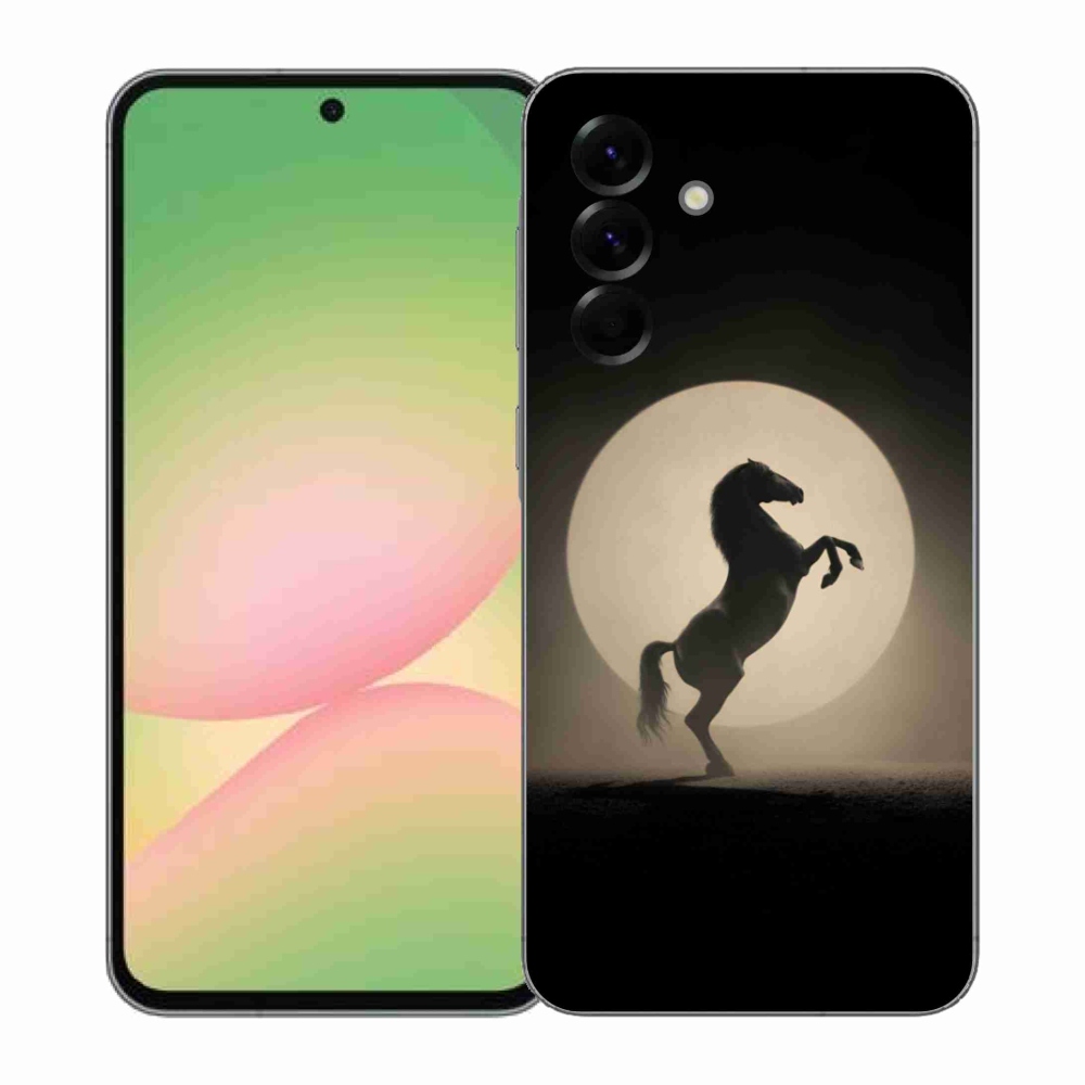 Zselés borítás mmCase Samsung Galaxy A57 5G - ló sziluettben