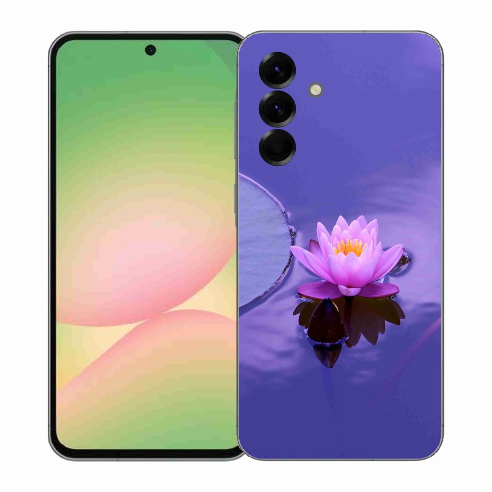 Gél borítás mmCase Samsung Galaxy A57 5G - virág a felületen