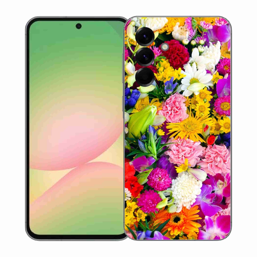 Gél borító mmCase Samsung Galaxy A57 5G - virágok 12