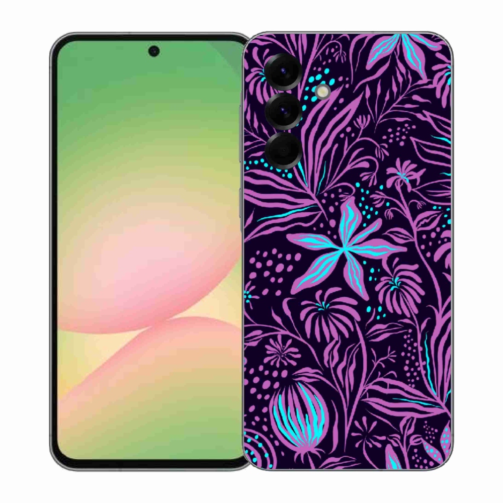 Gél borítás mmCase Samsung Galaxy A57 5G - virágok 2