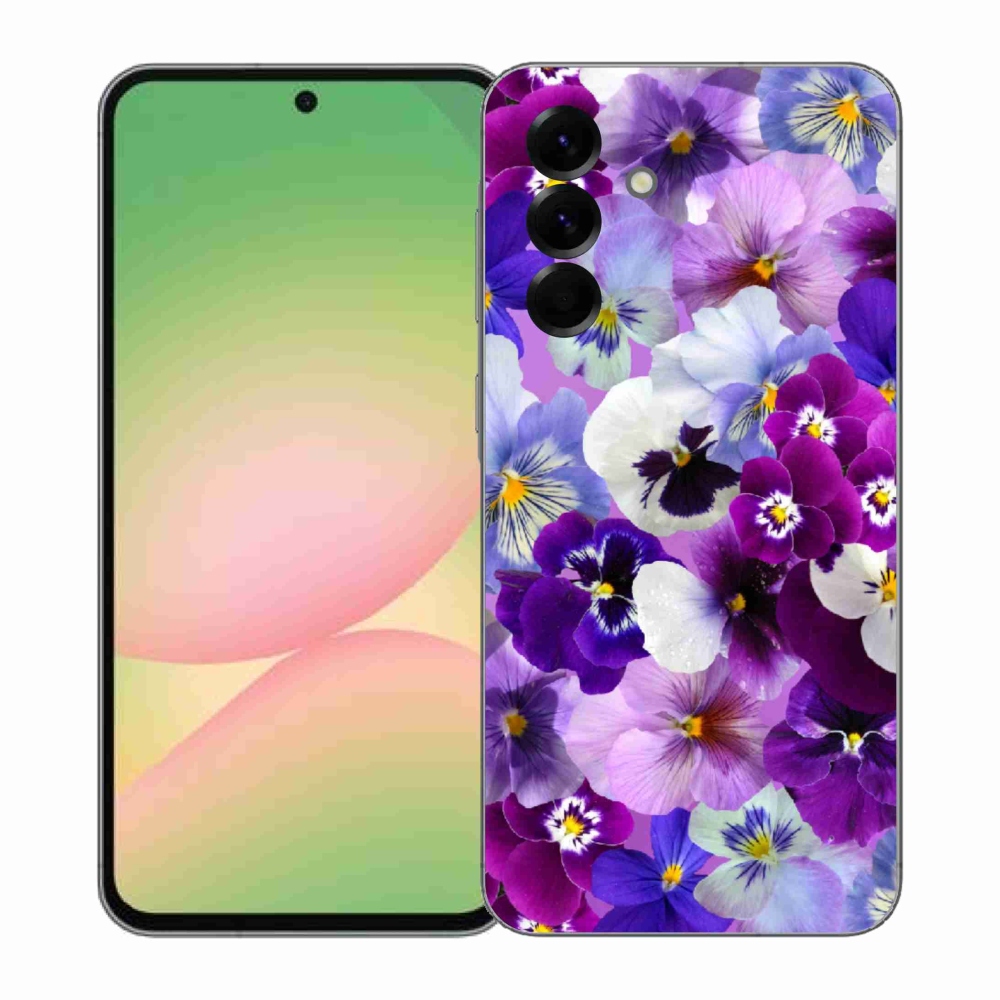 Gél borító mmCase Samsung Galaxy A57 5G - virágok 9