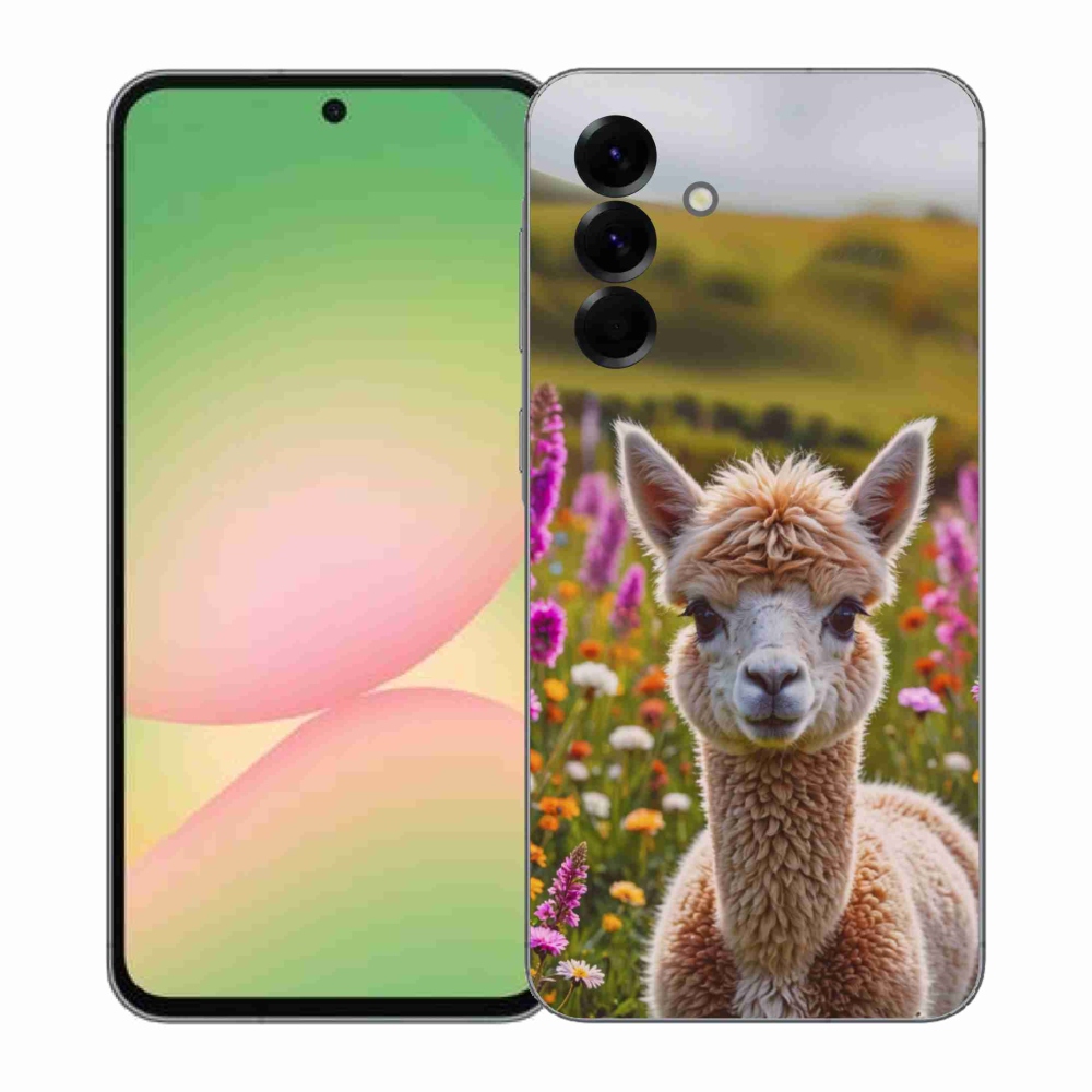 Zselés borítás mmCase Samsung Galaxy A57 5G - láma a réten