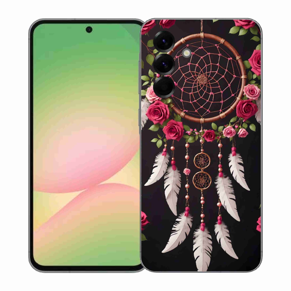 Gél borítás mmCase Samsung Galaxy A57 5G - álomfogó rózsákkal