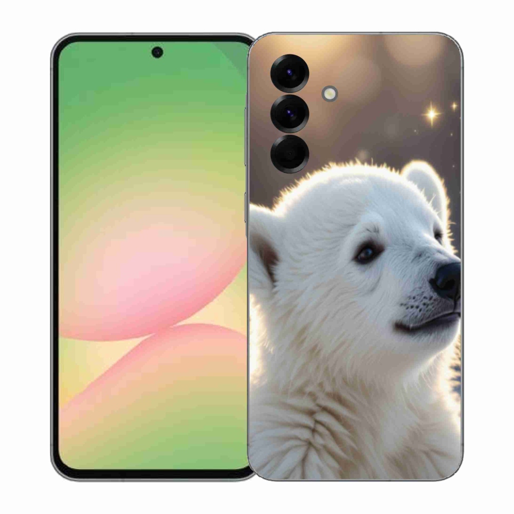 Gél védőhuzat mmCase Samsung Galaxy A57 5G - jegesmedve