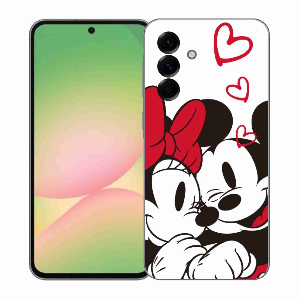 Zselés borítás mmCase Samsung Galaxy A57 5G - minnie és mickey