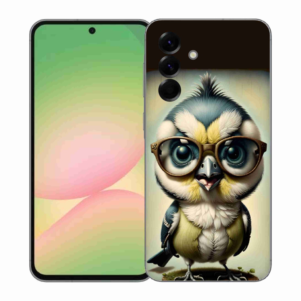 Zselés borítás mmCase Samsung Galaxy A57 5G - kölyök szemüveggel