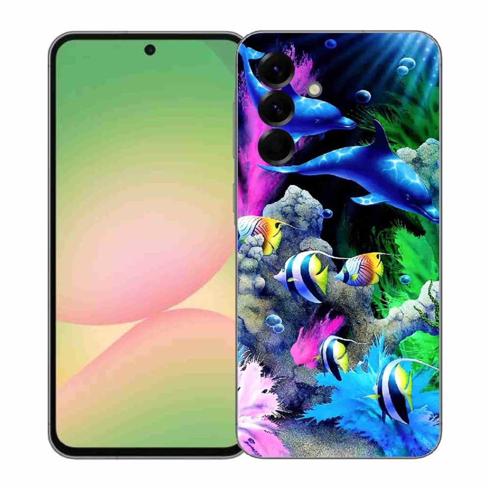 Gél borítás mmCase Samsung Galaxy A57 5G - Sea World - Tengeri világ