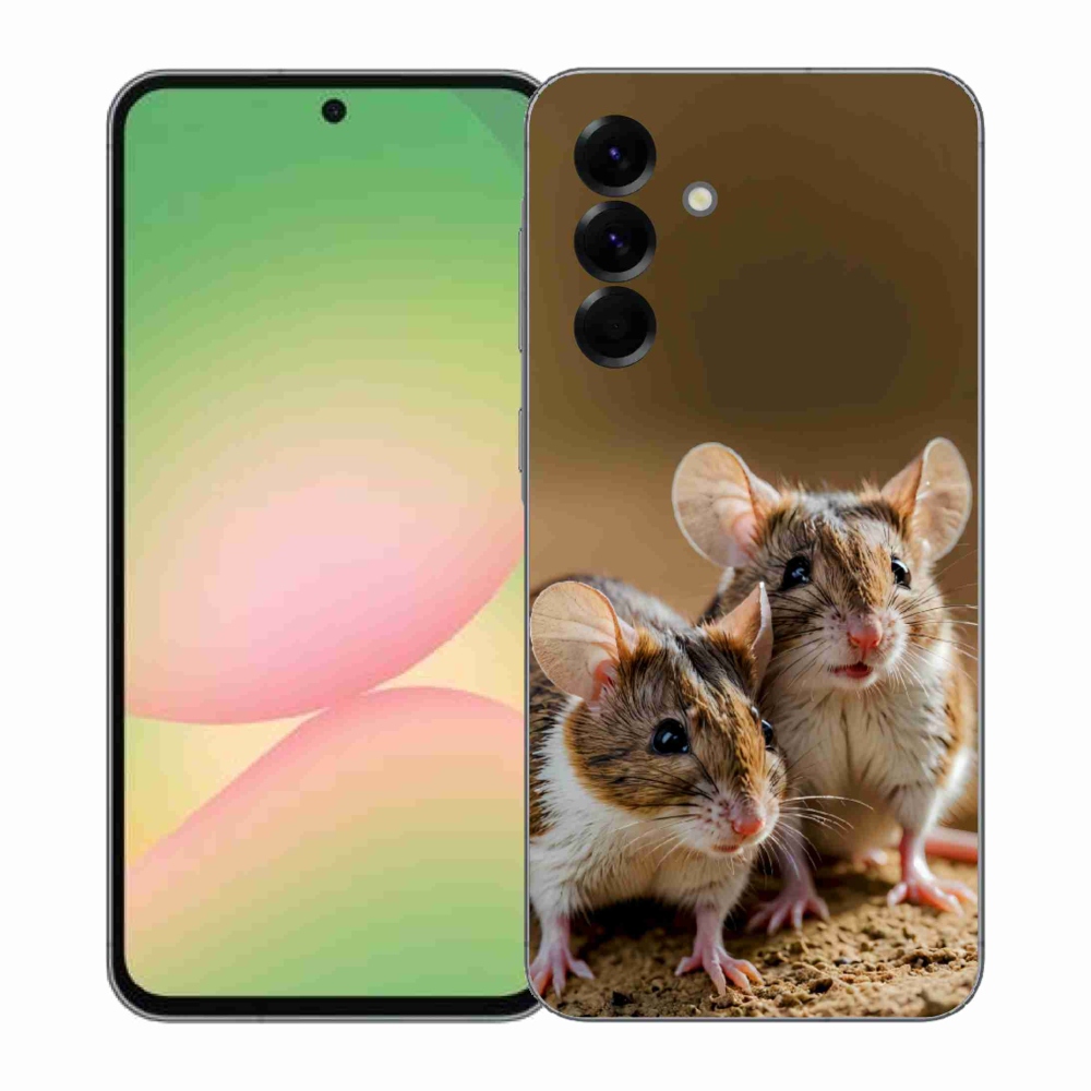 Zselés borítás mmCase Samsung Galaxy A57 5G - egér duóhoz