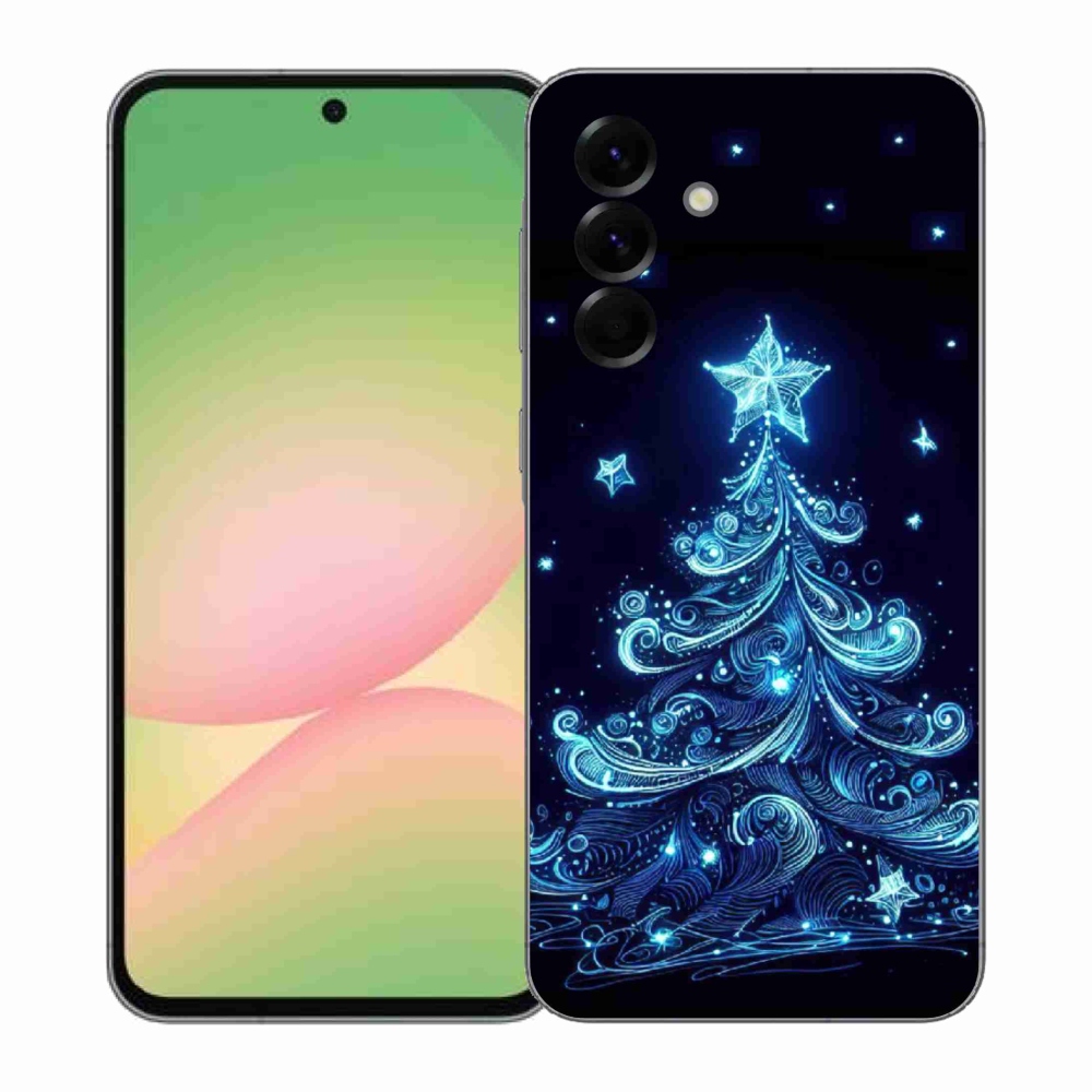 Gél borítás mmCase Samsung Galaxy A57 5G - neon karácsonyfa 4