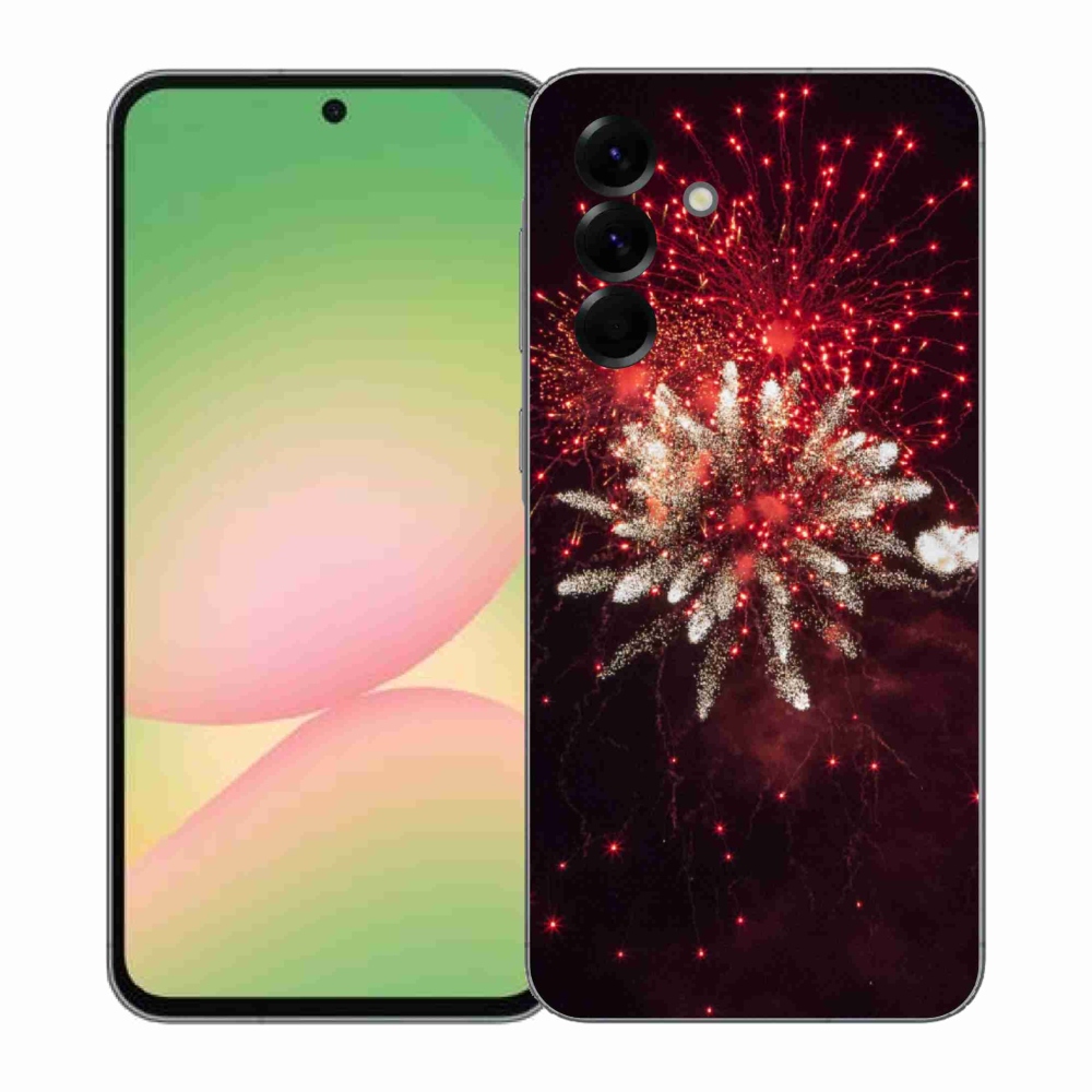 Zselés borítás mmCase Samsung Galaxy A57 5G - tűzijáték