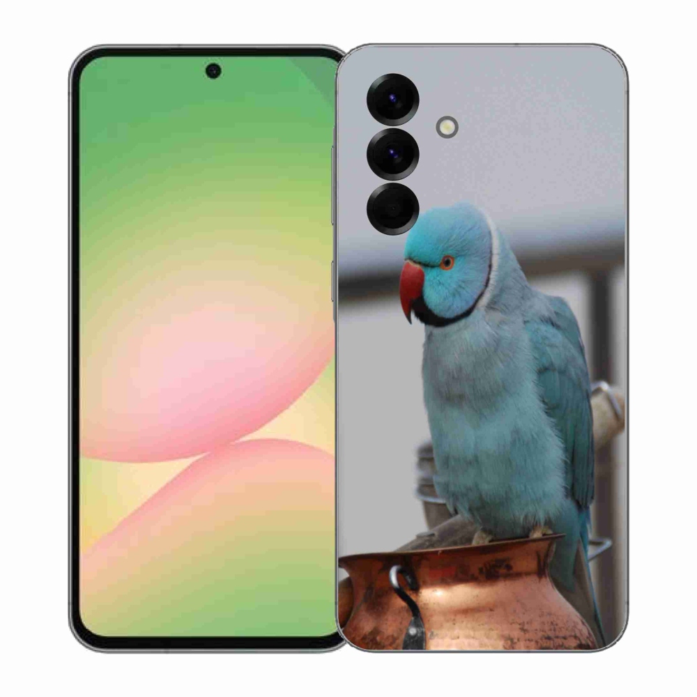 Zselés borítás mmCase Samsung Galaxy A57 5G - papagáj alexander kék