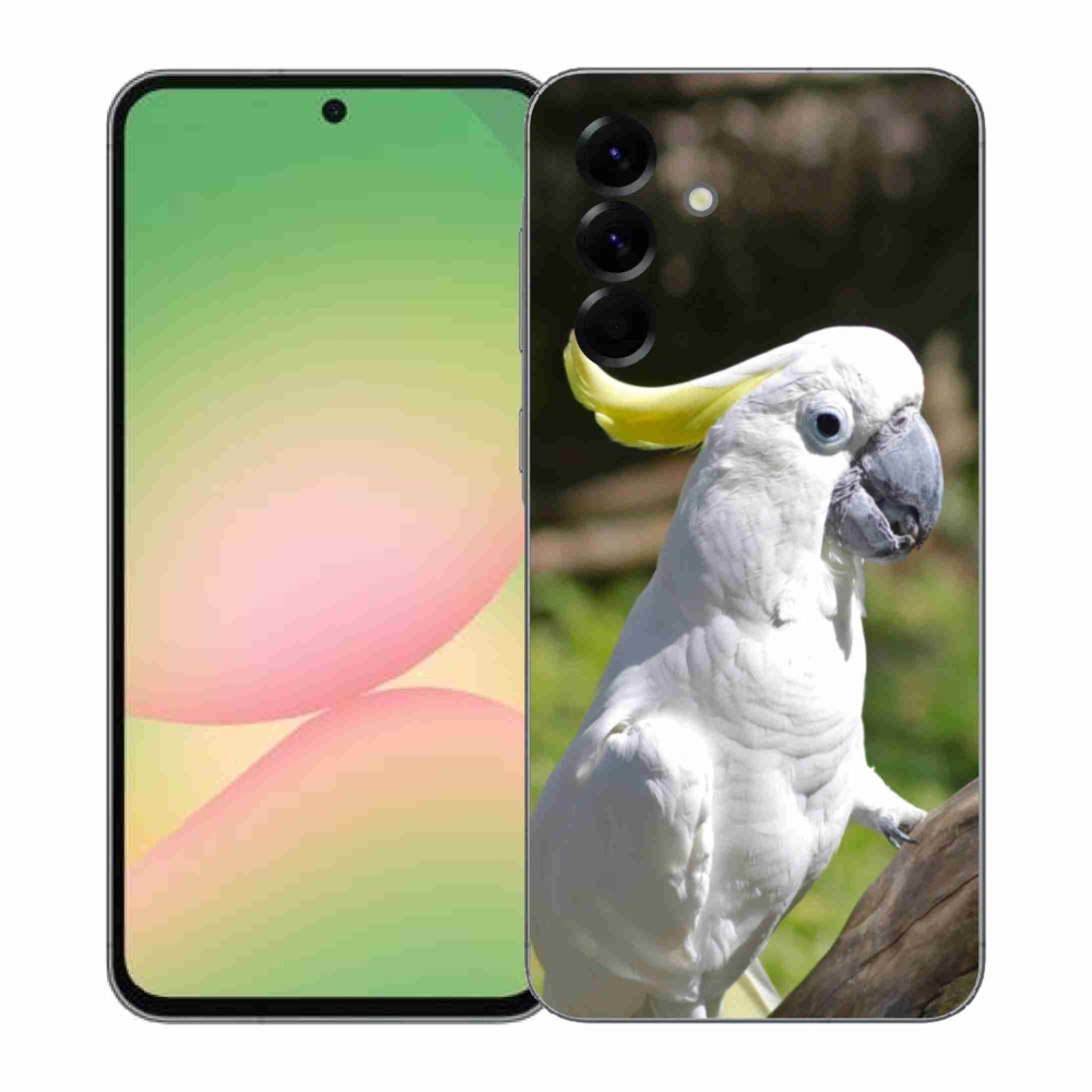 Gél borítás mmCase Samsung Galaxy A57 5G - papagáj kakadu 2